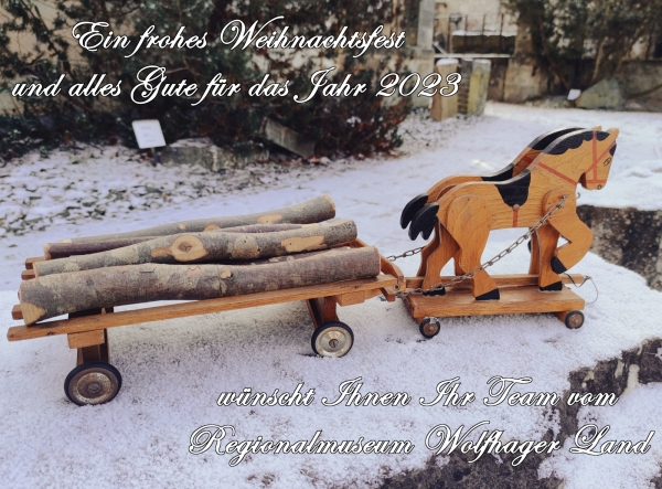 Fröhliche Weihnachten und alles Gute für 2023